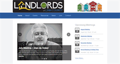 Desktop Screenshot of landlordsoflinncounty.org